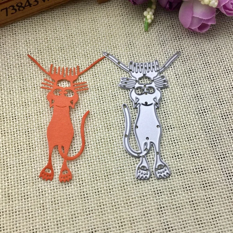 4 стиля 2019 рамка для кошек металлическая режущая форма Сделай Сам скрапбук