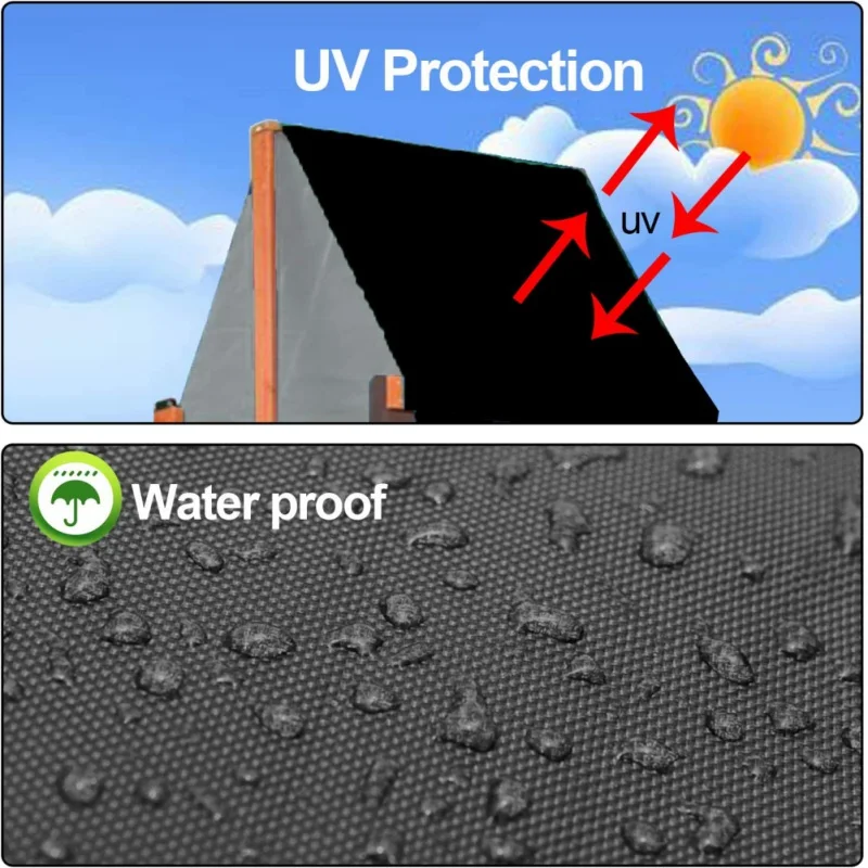 Качели гамак комплект Замена брезент детская площадка навес для крыши Открытый