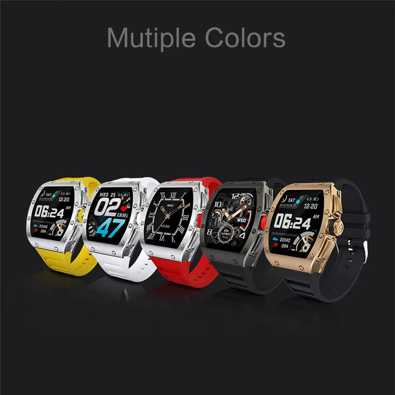 

M2 Smart Watch Men Women for Android iOS Smartwatch 1.3" Full Touch Screen Monitor Fitness Sport Waterproof