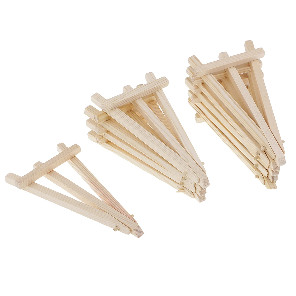 10x мини деревянный штатив для мольберта дисплей картина стол номер стенд