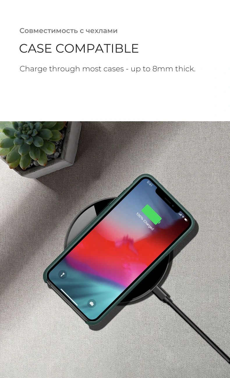 QIIHII QI Беспроводное быстрое зарядное устройство для samsung iphone Беспроводное зарядное устройство для Xiaomi huawei быстрое зарядное устройство Беспроводная зарядная панель