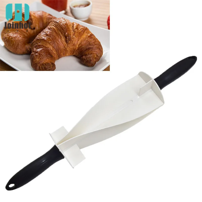 Прямая поставка DIY выпечки круассаны для кухонный нож пластиковая рукоятка