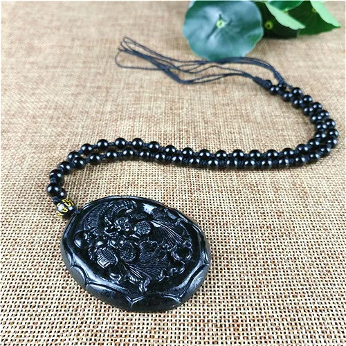 Сертифицированный китайский натуральный черный зеленый нефрит Золотая рыбка