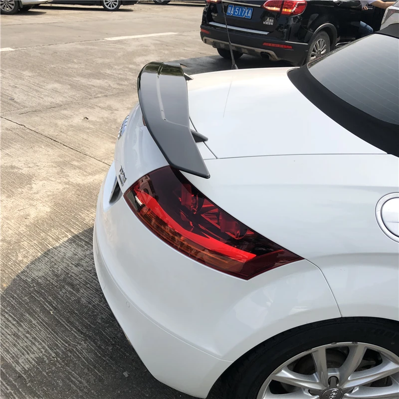 Для Audi TT Quattro спойлер 2015 2017 для TF Спойлер ABS Материал заднее крыло автомобиля