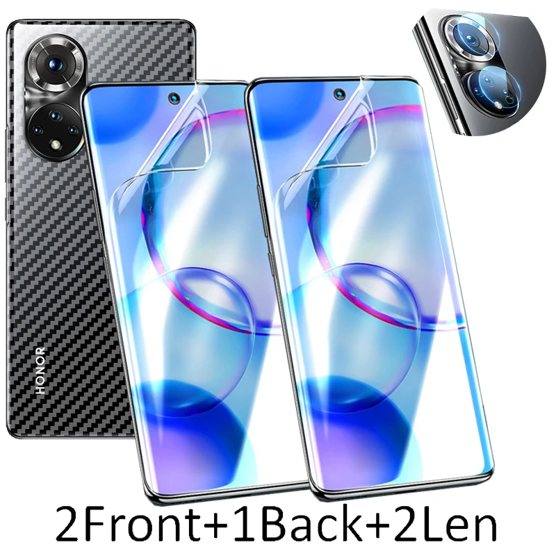 

lamina, hidrogel for huawei honor 50 back&front soft glass honor50 se 50 lite 30 xonor 50 hydrogel film honor 50 pro accessories