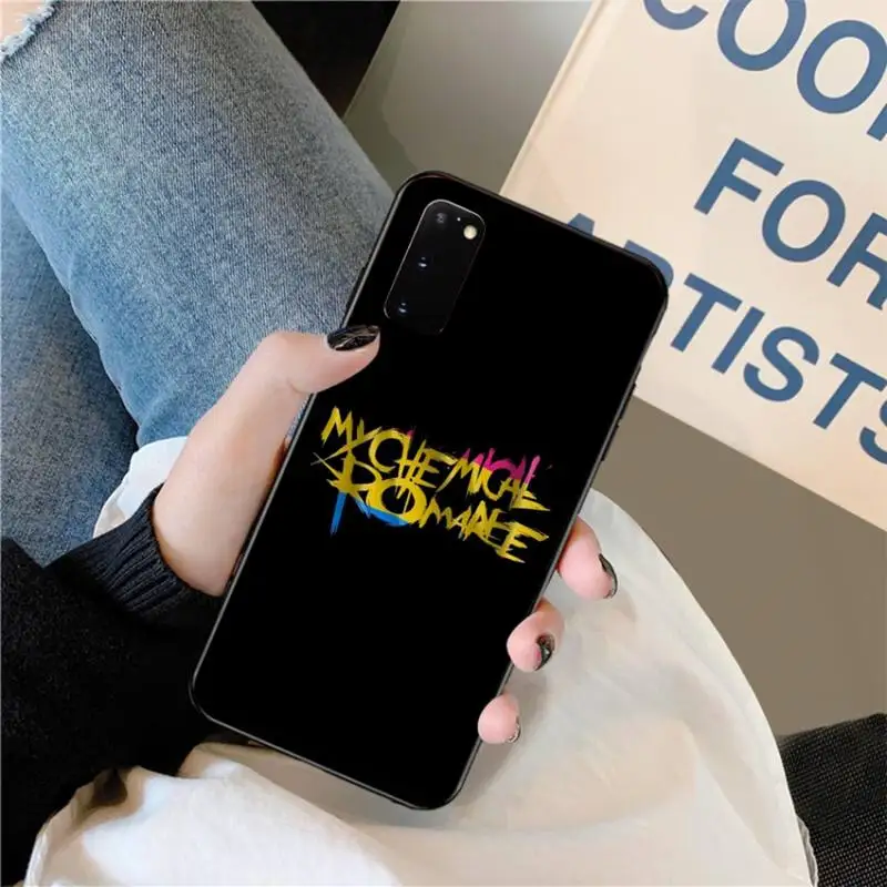 HPCHCJHM My Chemical Romance Bling Cute Phone Case для Samsung S20 plus Ultra S6 S7 edge S8 S9 S10 5G|Бамперы| |