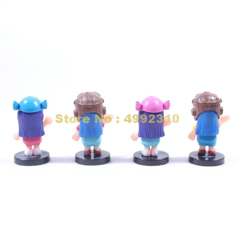 8 шт./компл. мультяшная милая фигурка Dr.slump Arale из ПВХ игрушка 5 см|Игровые фигурки и