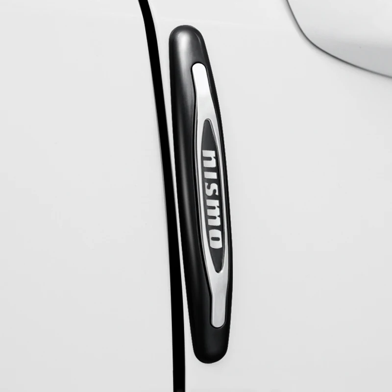 4 шт. автомобильные резиновые наклейки на бампер Защита краев автомобильной