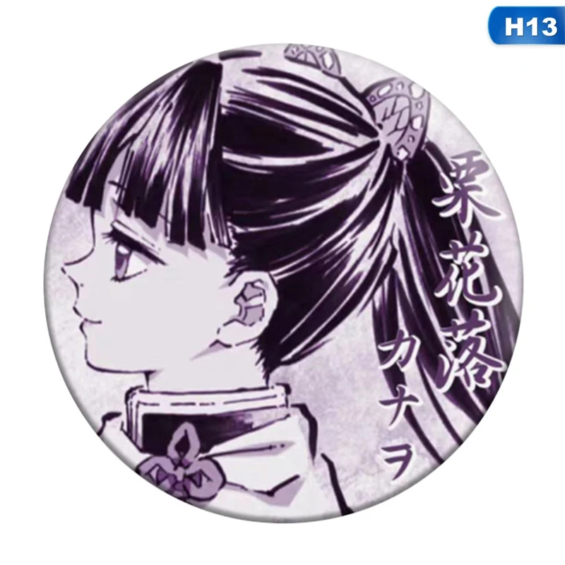 

Anime Demon Slayer: Kimetsu No Yaiba Kamado Tanjirou Cosplay Bedge Cartoon Collect Backpacks Bags Badges Button Brooch 2020