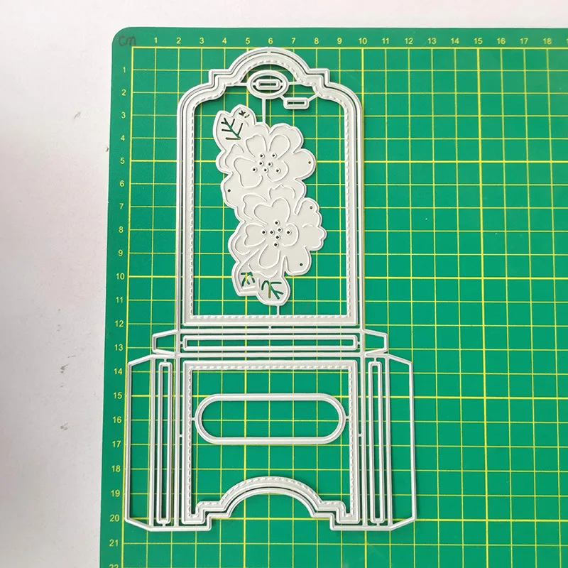 

1pc New 3D Flower Box Metal Cutting Dies for DIY Scrapbooking Album Paper Cards Decorative Crafts Embossing Diecuts