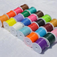 1mm 10m waxed cord string diy necklace jewellery making cotton bracelet hot sale high quality jewelry accessories popular