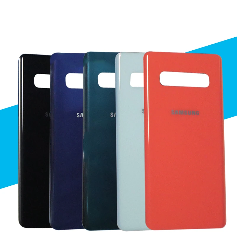 Чехол для samsung Galaxy S10, задняя крышка батарейного отсека, стеклянная крышка корпуса для samsung S10 Galaxy S 10, Замена задней крышки двери