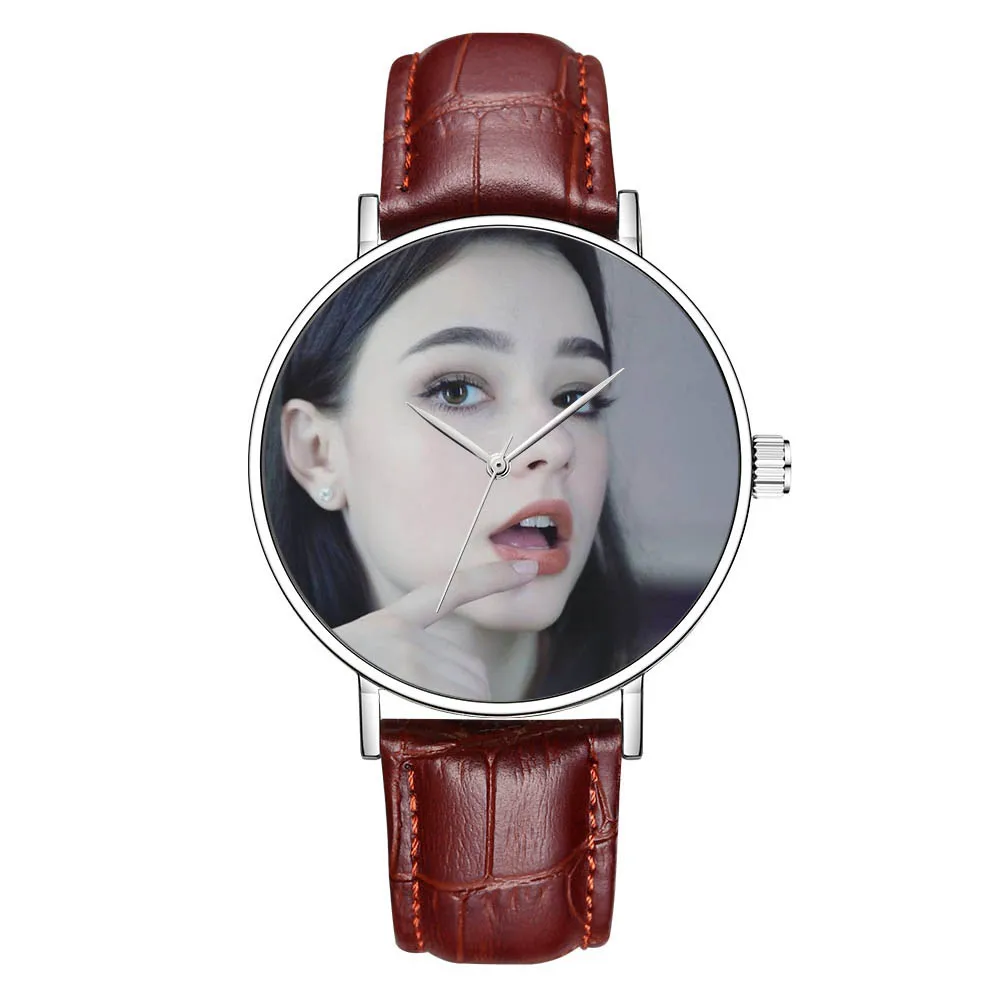 CL052 Reloj модные часы под заказ циферблат с собственным логотипом кварцевые мужские