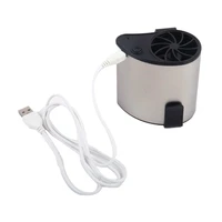 1pc mobile air conditioner cooling machine usb waist fan cooling portable hanging waist fan mini fan