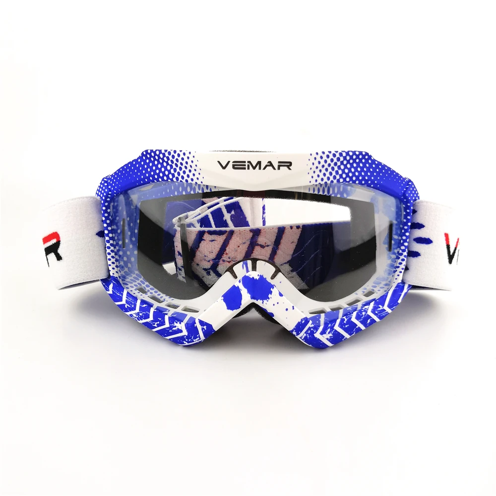 Детские мотоциклетные очки Vemar гоночные MX MTB для езды по бездорожью детский шлем
