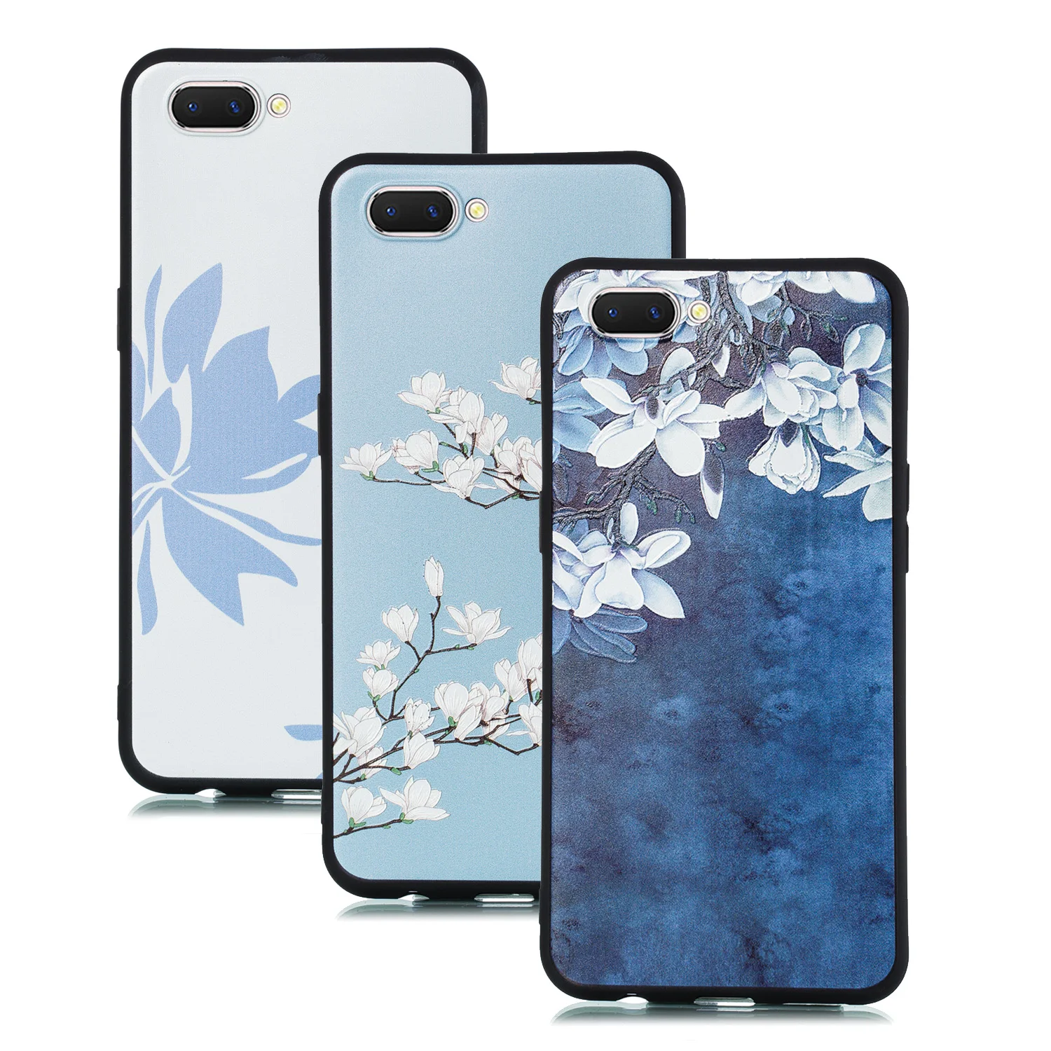 Модный ультратонкий милый мультфильм печать силиконовый TPU чехол для OPPO F11 F9 F7 F1S K1