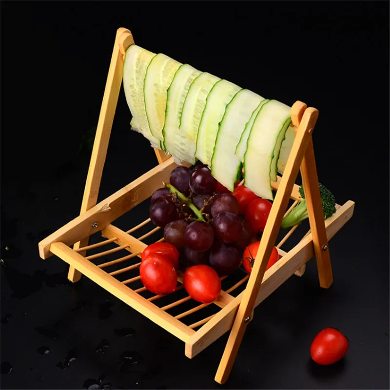 Бамбуковая бамбуковая деревянная стойка для мяса тарелка из баранины прохладные