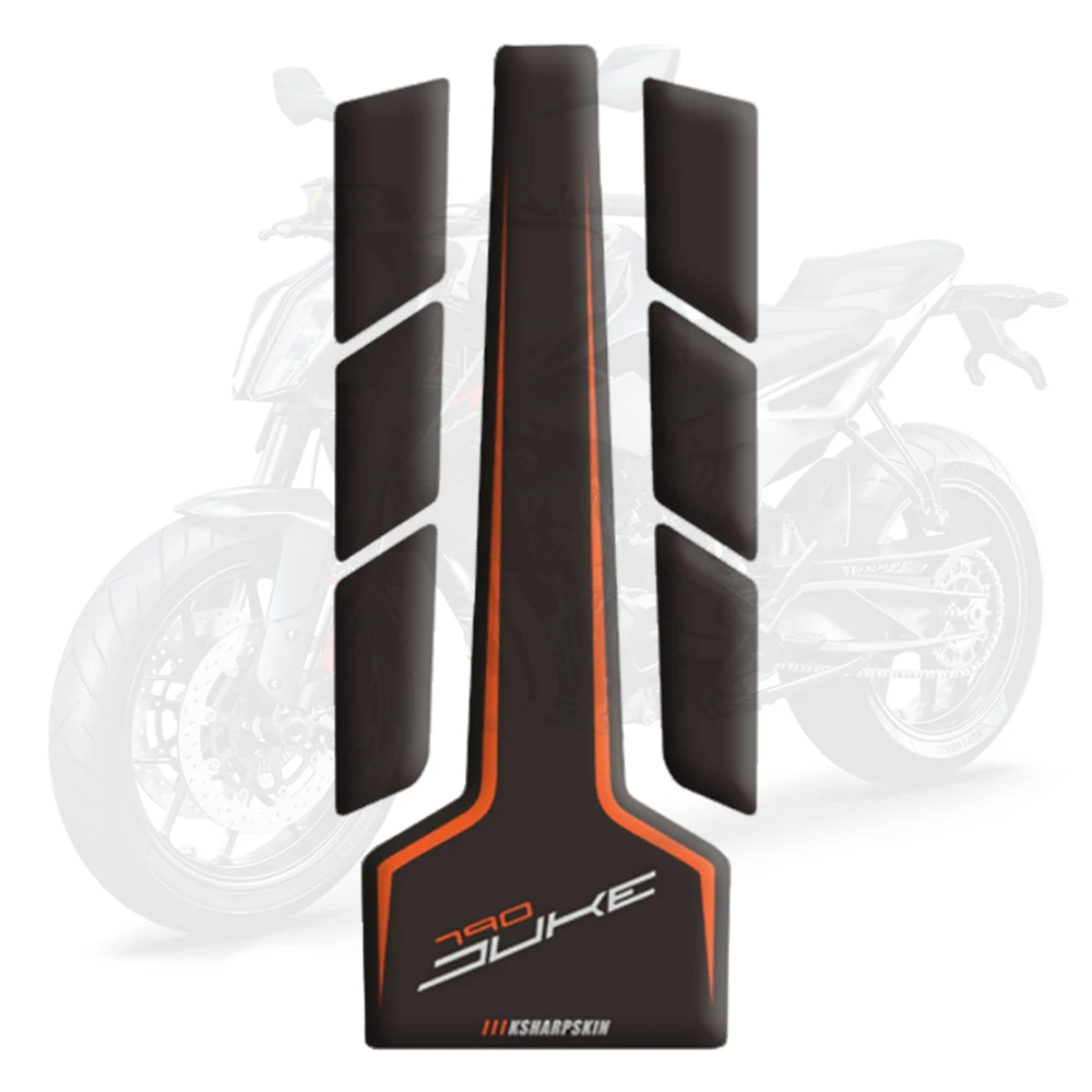Бак мотоцикла Наклейка тяги Сторона Pad газа топлива колено Ручка для KTM DUKE790 DUKE 790