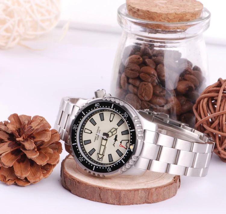 HEIMDALLR Мужские автоматические часы с сапфировым кристаллом светящиеся 200 м