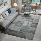 Современный скандинавский высококлассный ковер абстрактный серый и белый чернильный ковер для гостиной спальни кухни прикроватный ковер детский игровой коврик