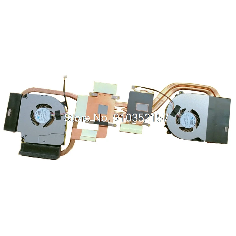 4PIN CPU GPU FAN&Heatsink For CLEVO NH50 NH50ED 6-31-NH503-101 6-31-NH503-201 NH50RD NH57ED NH57RD NH50RC NH57RC NH55RCQ NH58RCQ