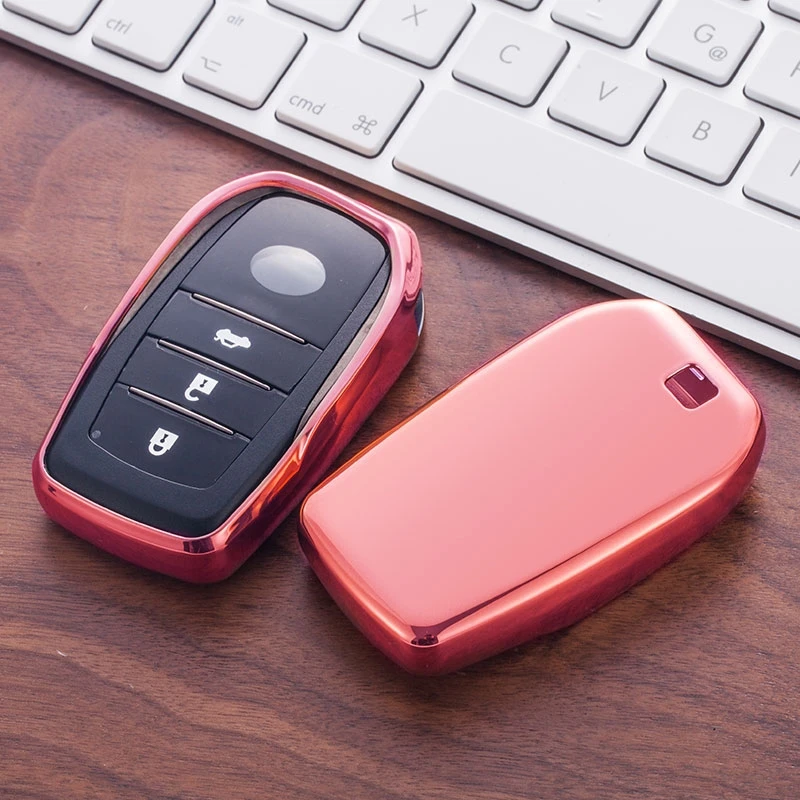 Мягкий чехол для автомобильных ключей OemField из ТПУ сумка защитный Toyota Rav4 Camry Corolla