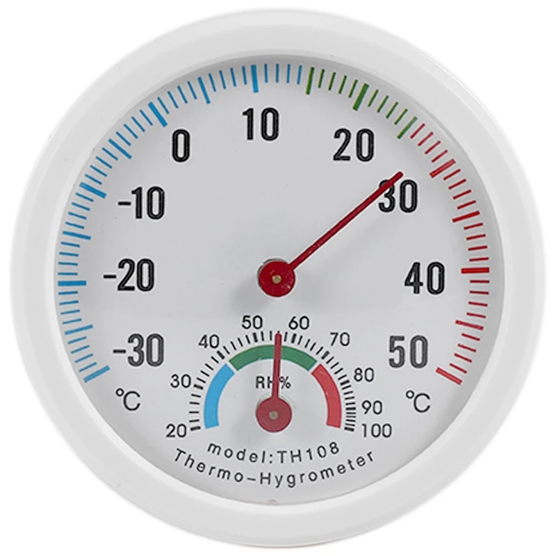 

Мини-весы Th108 в форме колокольчика, термометр и гигрометр, подвесной, для дома и офиса, бытовые термометры, гигрометры