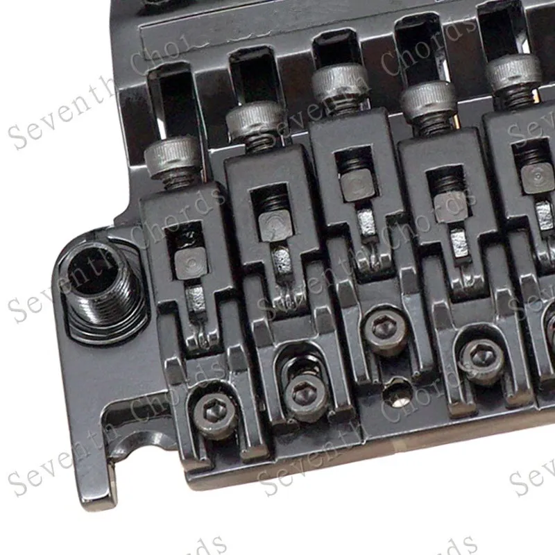 b007 tremolo brücke doppel verriegelung systyem gezogen elektrische gitarre saiten brücke gitarre zubehör teile free global shipping