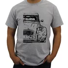 Мужская черная футболка 2Cv рубашка Meliert из хлопчатобумажной ткани, раздел-футболки для мужчин летняя модная футболка бренд Shubuzhi хлопковая Футболка Перевозка груза падения