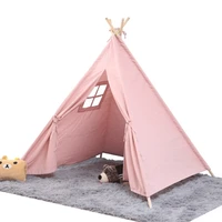 1 35m baby tent tipi child teepee cotton canvas wigwam 10 types teepee children tipi toys for girls play house large kids tent