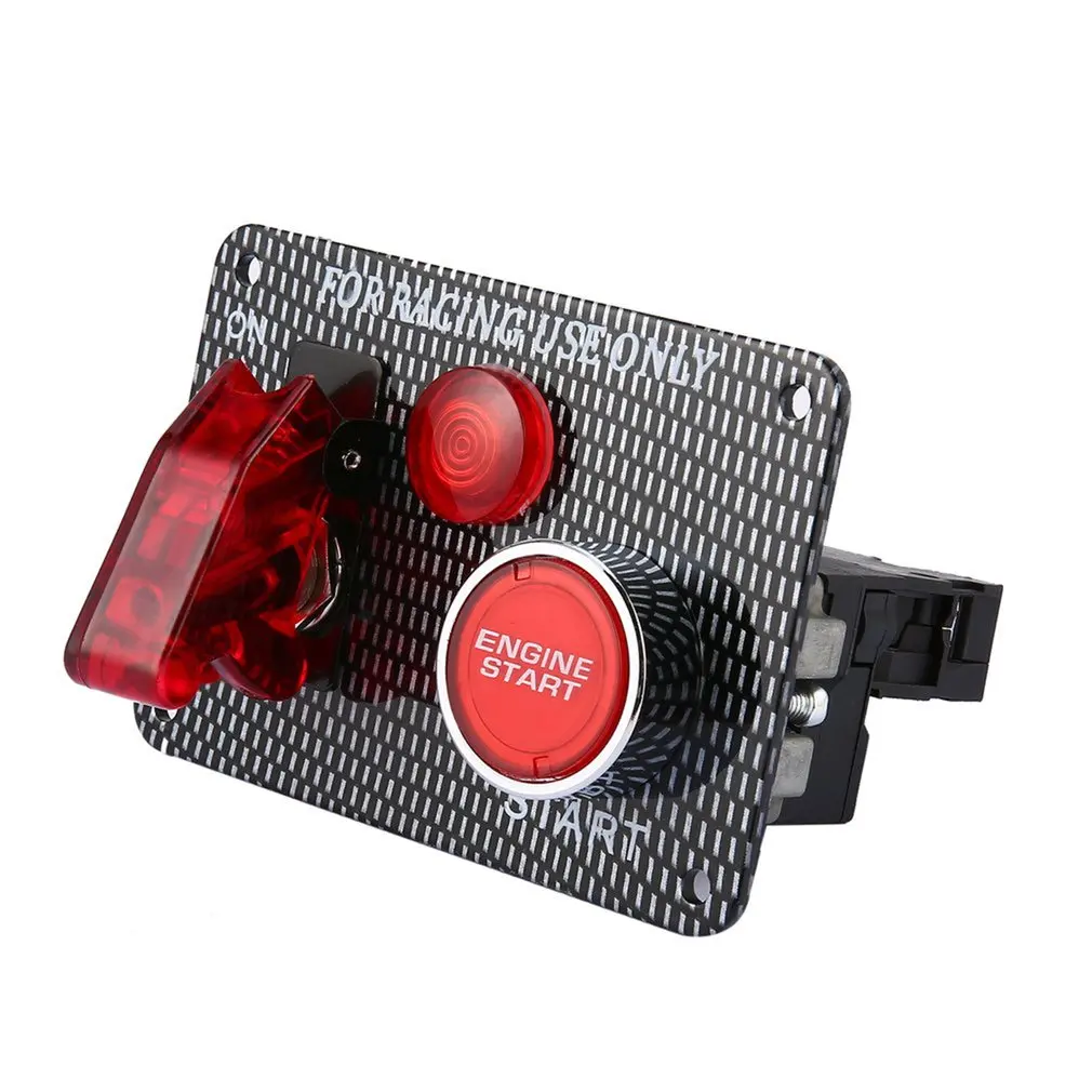 

High quality Car 12V Switch Ignition Engine Panel Switching Start Push Racing Car Button 2 Toggle hot