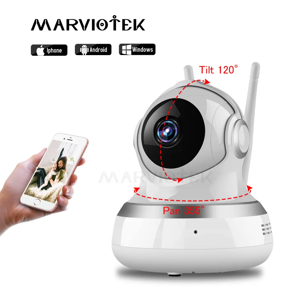 Видеоняня Wifi IP камера WiFi Детская с монитором двухстороннее аудио видео няни