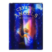 the holographic tarot of crystal angel board games divination for adults and children table game playing card oracle deck