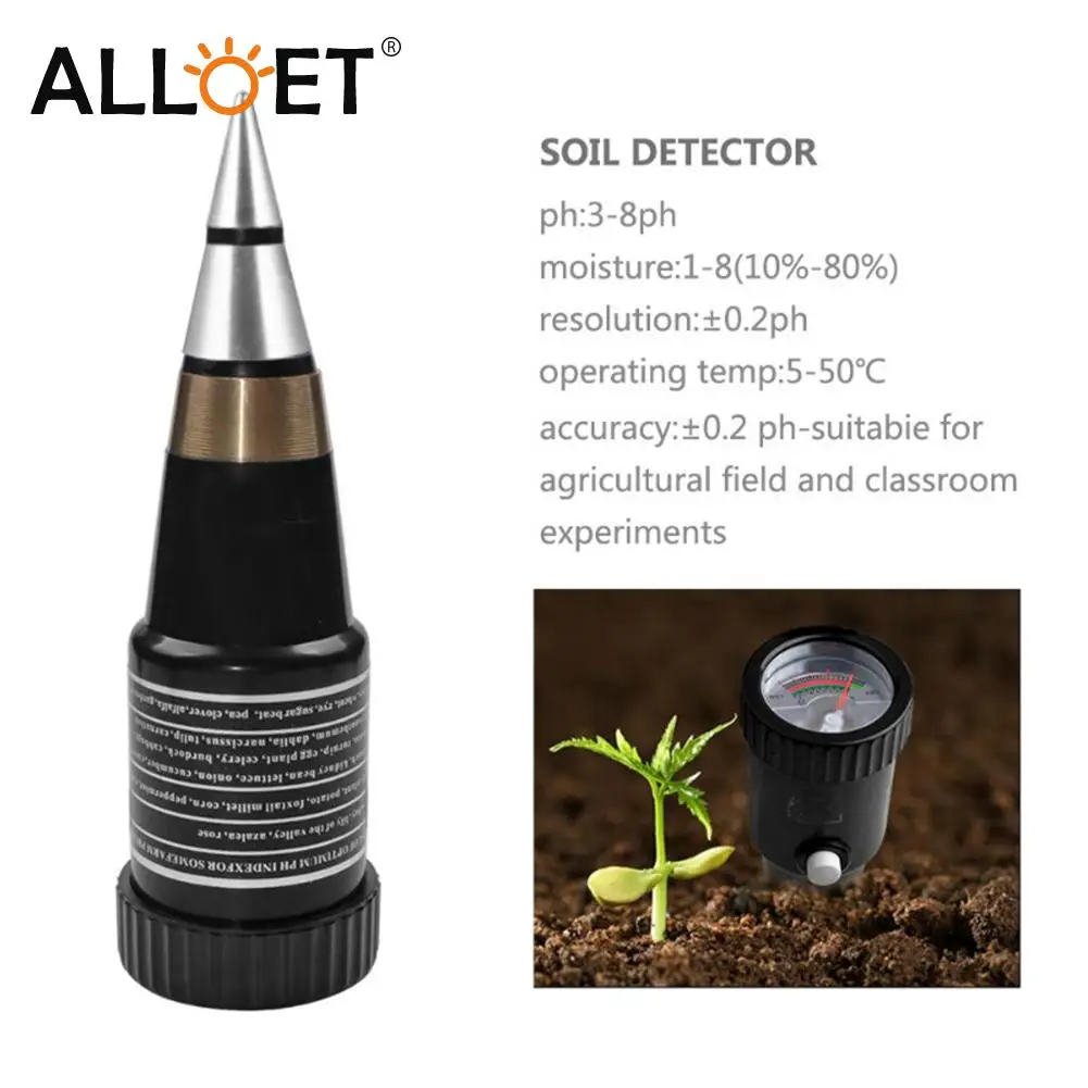 

KS-05 Garden Soil Moisture PH Tester Soil Temperature Waterproof Humidity Sensor Garden Plant Flower Humidity Measuring Device