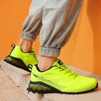 mens outdoor trail running shoes sports hiking shoes fahion mountain climbing sneakers camouflage rubber footwear black summer