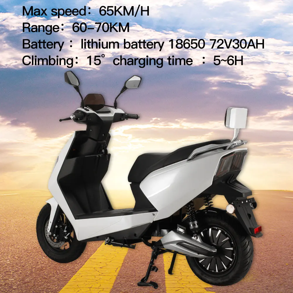 Электроскутер BENOD 2000 Вт с литиевым аккумулятором электромотоцикл 6H