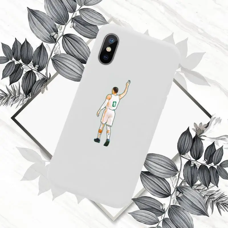 

Aertemisi Stephen Curry Derrick Rose Carmelo Anthony Phone Case Candy Color for iPhone 6 7 8 11 12 s mini pro X XS XR MAX Plus