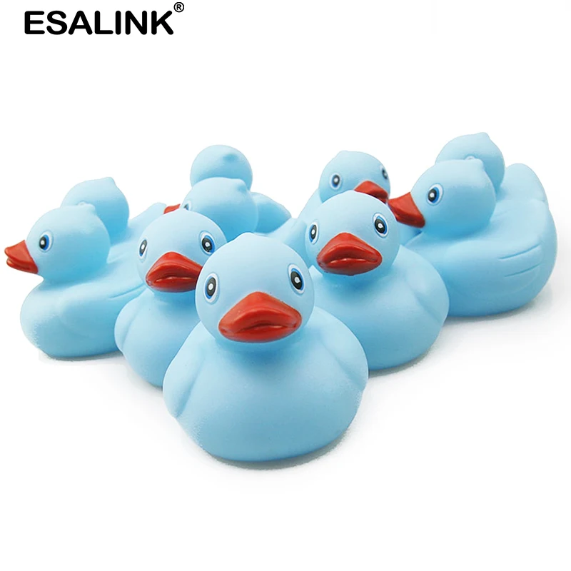 ESALINK 10 шт. 7 см синяя серия игрушек для плавания цветные мягкие плавающие