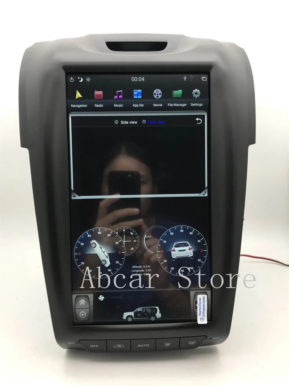 12,1 ''Tesla стиль Android 8,1 автомобильный dvd-плеер gps навигация для ISUZU D'MAX DMAX MUX 2012- стерео радио ips Chevrolet S10