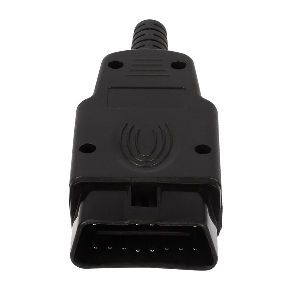 

Universal 16 Pin OBD2 Male Connector OBD2 16pin Adaptor OBD II J1962 Connector For DIY Diagnostic Tools Accessory