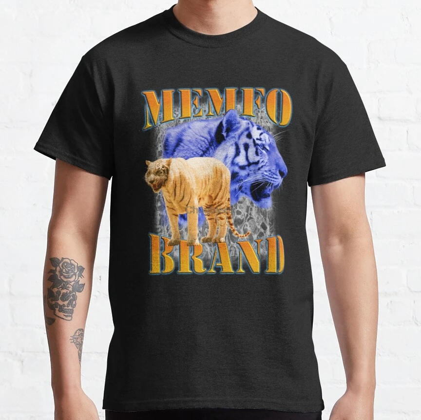 Мужская футболка MEMFO BRAND Tigers 90-х стильная женская мужская |