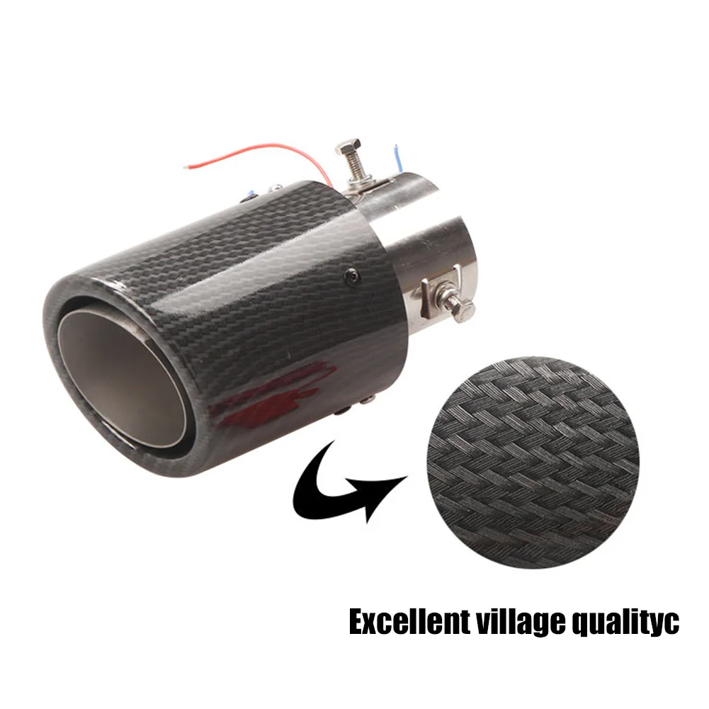 Автомобильный глушитель выхлопной трубы наконечник со светодиодный светильник