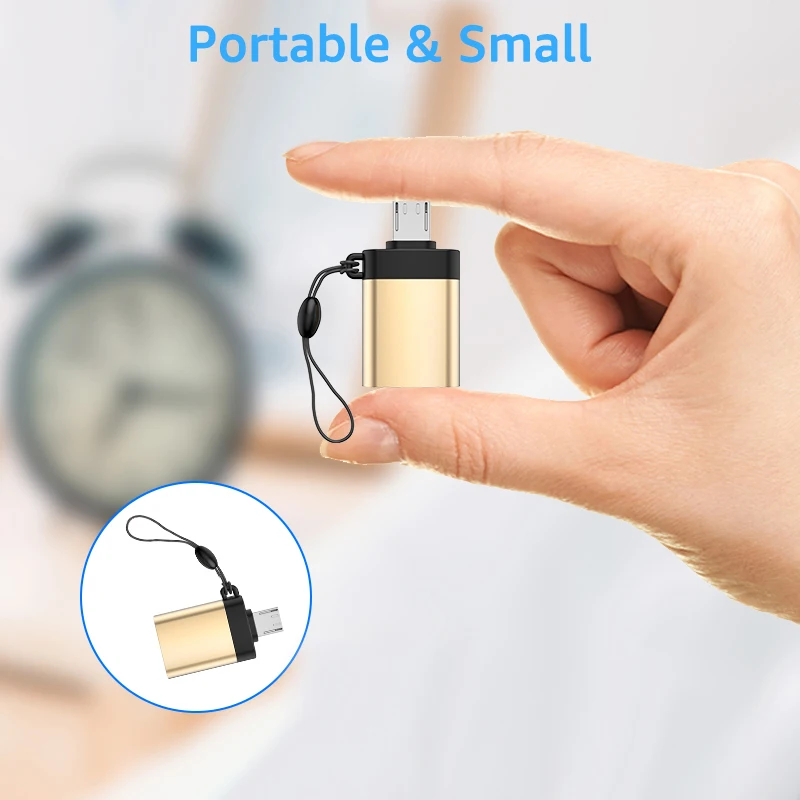 Переходник Micro USB (штекер)/USB 3 0 (гнездо) для Xiaomi Samsung Android планшетов смартфонов