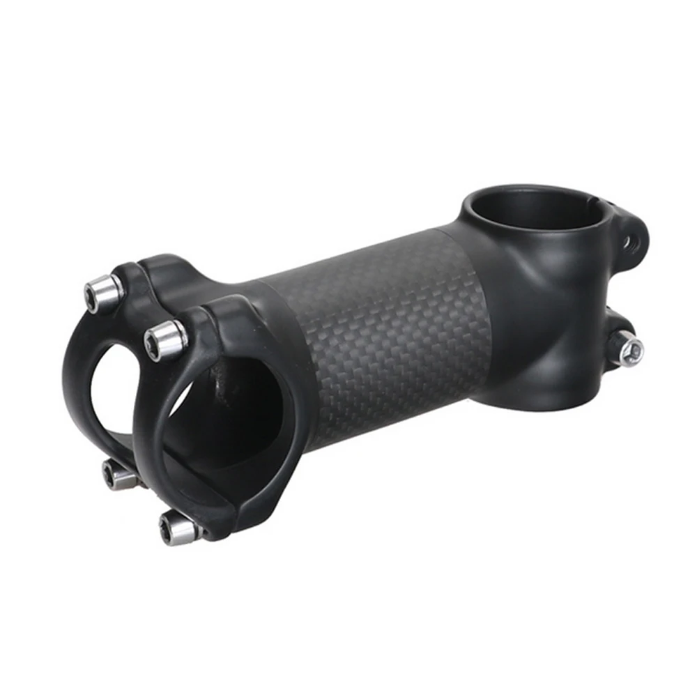 

TOSSEEK Bicycle Stem Aluminum Alloy Bike Accessories Cycling Mountain Folding Road Bike Carbon Handlebar Stem 6/ 17 Degree