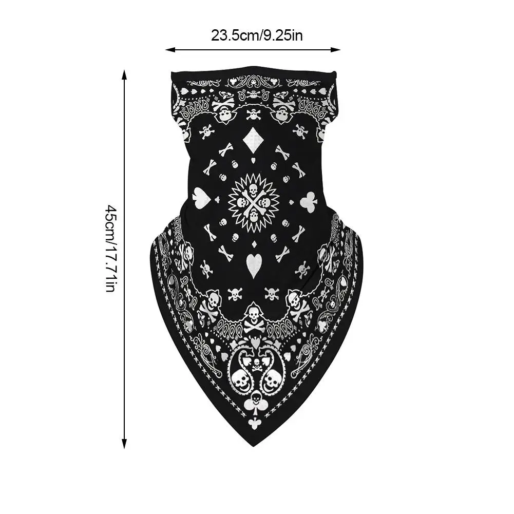 Велосипедная полулицевая маска крышка для лица капюшон защита от солнца