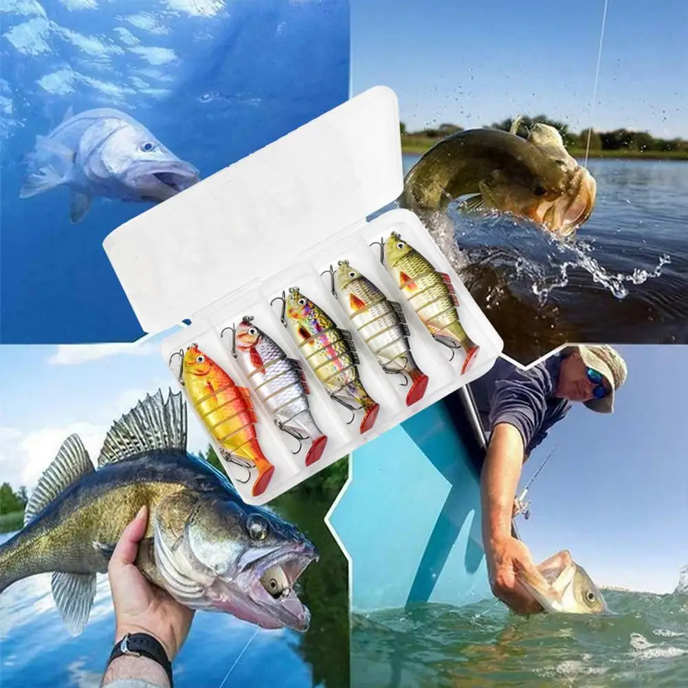 

3D Bait Bait 3-section Bait Soft Bait 4.5g 9g 19g Pike/perch Freshwater And Saltwater Bait