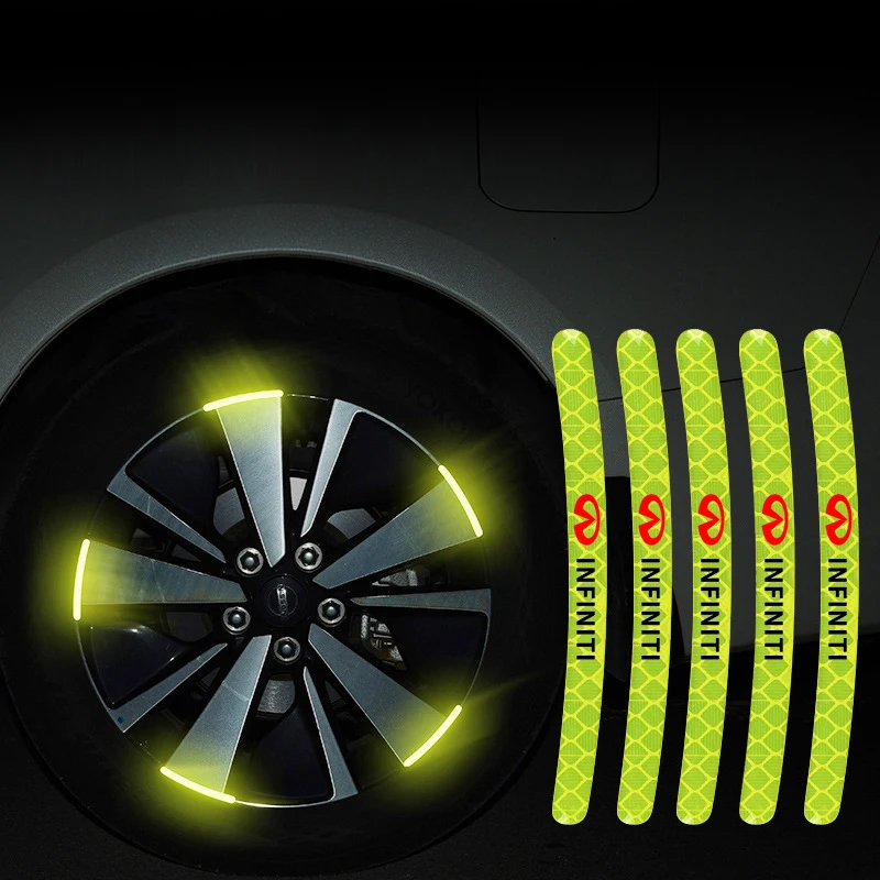 20 шт. декоративные светоотражающие наклейки на автомобильные колеса Infiniti FX35 Q50 Q30