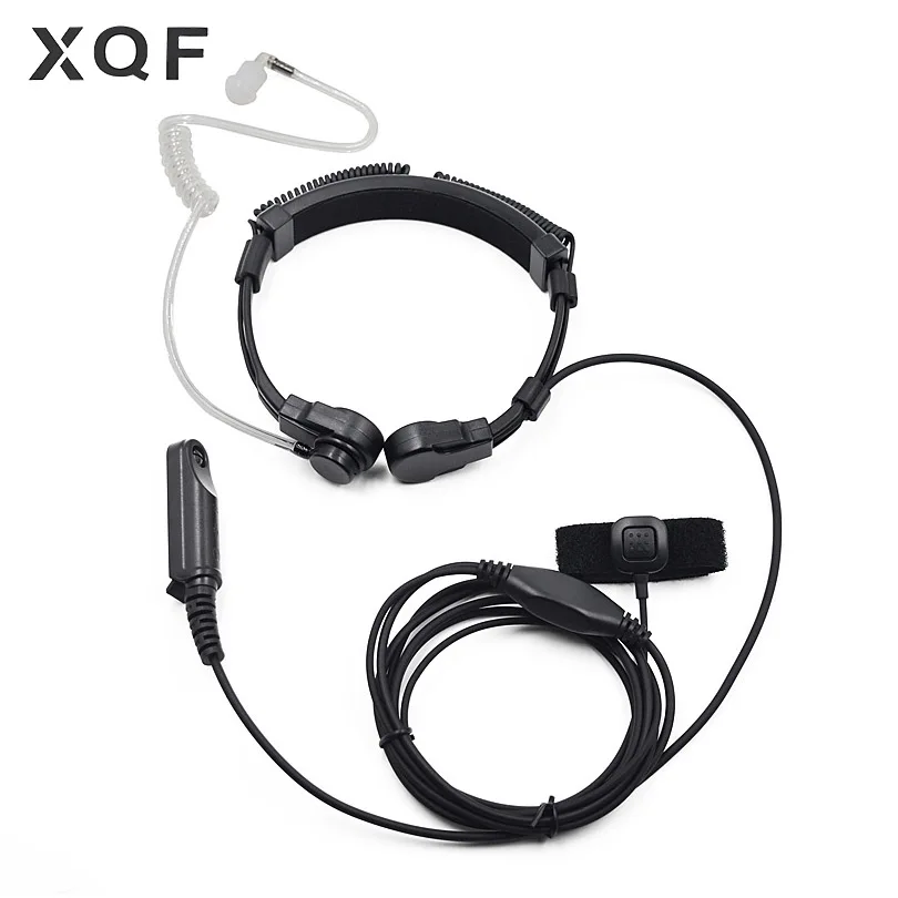 Гарнитура для радиостанций Baofeng UV-9R Plus UV-XR BF 9700 BF-A58 GT-3WP CB PTT микрофон ларингофон