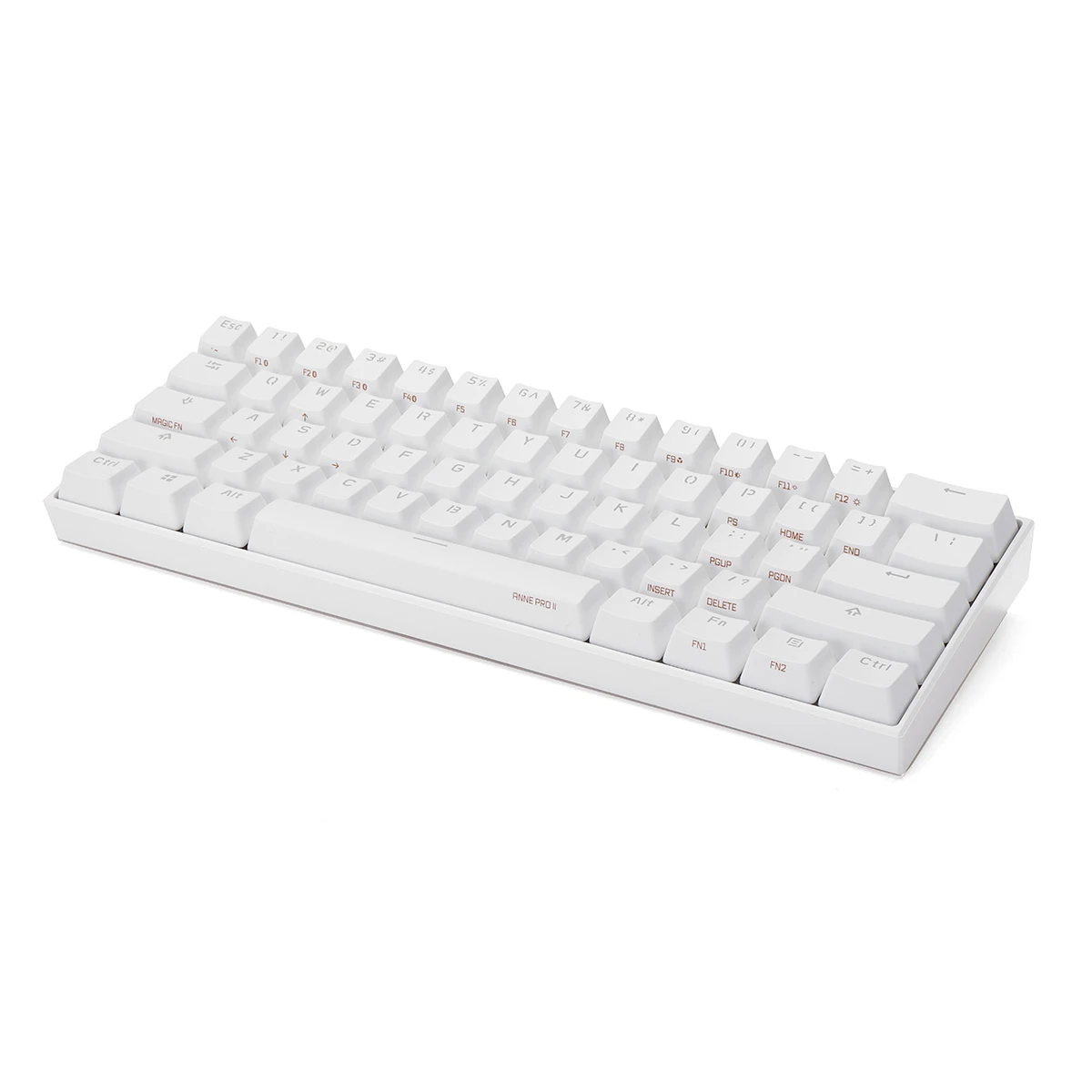 Механическая игровая клавиатура Anne Pro 2 bluetooth 4 0 Type C 60% RGB 61 клавиши красный синий