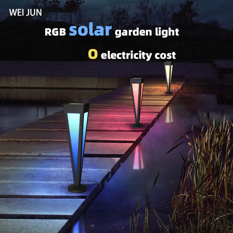 

Solar Ground Lights LED Waterproof Solar Powered Light Outdoor Garden Landscape Lighting for Yard Deck Lawn Patio Pathway Lamp